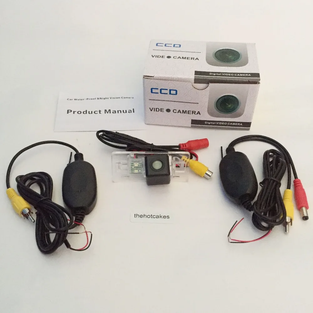 Цветная беспроводная камера заднего вида для парковки/DIY Простая установка Audi A6 /