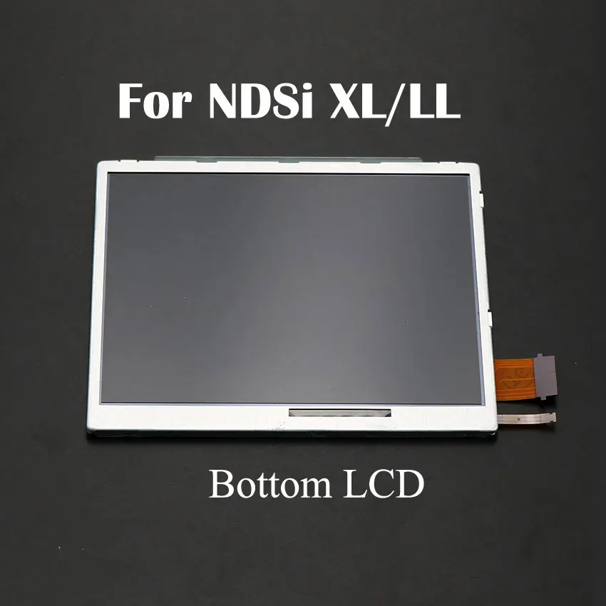 YuXi верхний и нижний Нижний ЖК-экран для замены для Nintendo DS Lite для DSL для NDSL для 3DS New 3DS XL LL - Цвет: For NDSi XL Bottom