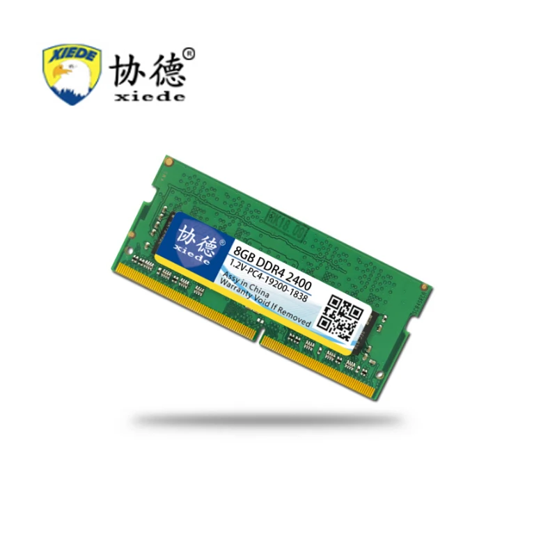 Для игр XieDe оперативная Память DDR4 4 ГБ для ноутбука Sodimm Memoria совместимая с DDR 2400 МГц