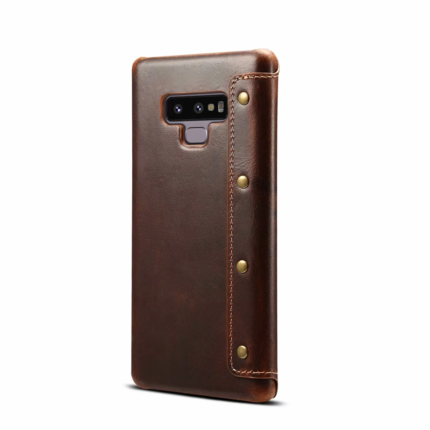 Премиум кожаный чехол в стиле ретро для samsung Note 9, защитный чехол, откидная крышка для samsung Galaxy Note 9, бизнес Ретро Люкс