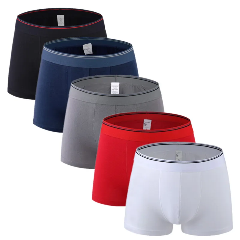 3 шт./лот мужское нижнее белье боксеры Hombre Roupa Masculina однотонные Cueca спортивные Mutande