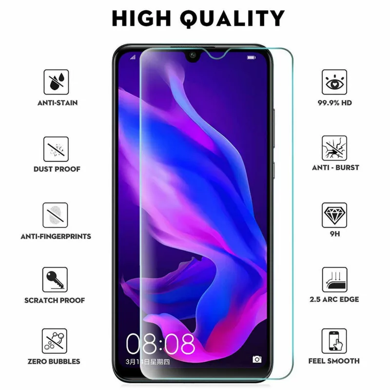 2 шт прозрачное стекло для Xiaomi Redmi Note 7 6 5 Pro RedMi K20 Pro 7A 6 Pro 6A защитная пленка из закаленного стекла для экрана