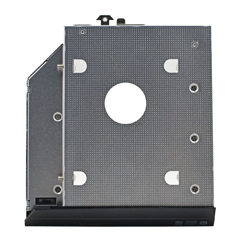 Алюминий 2nd HDD Caddy 12 7 мм SATA 3 0 двойной светодиодный чехол для SSD корпус Custopmized HP EliteBook