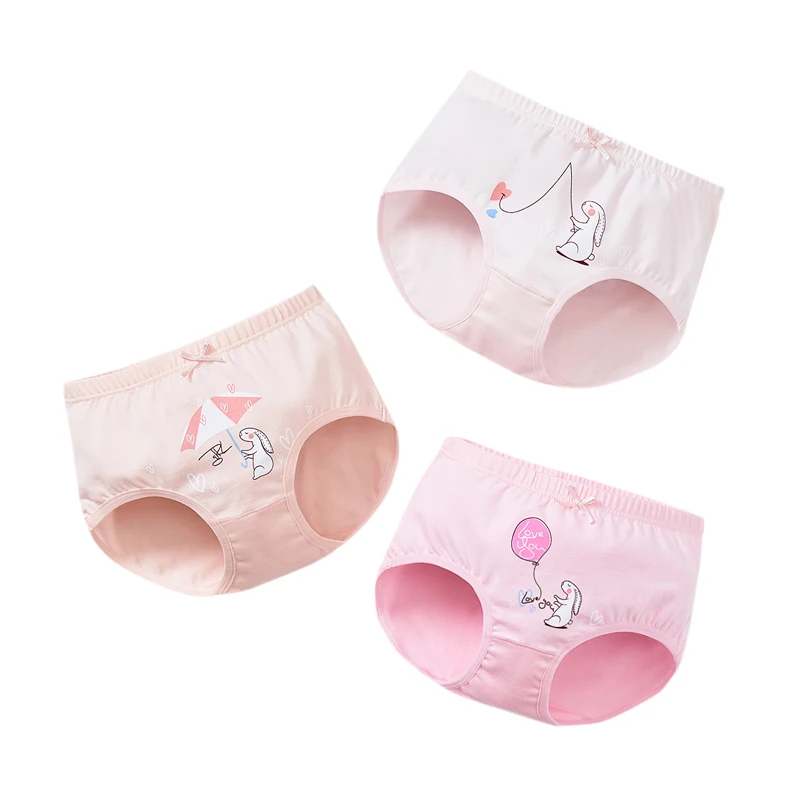 Детские трусики R & G 3 шт./Лот хлопковые для девочек нижнее белье Симпатичные