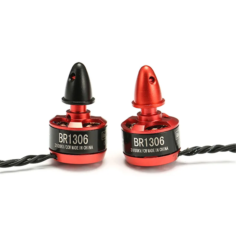Racerstar 1306 BR1306 3100KV 1 2S бесщеточный мотор CW/CCW для 150 180 200 RC многороторная рама комплект