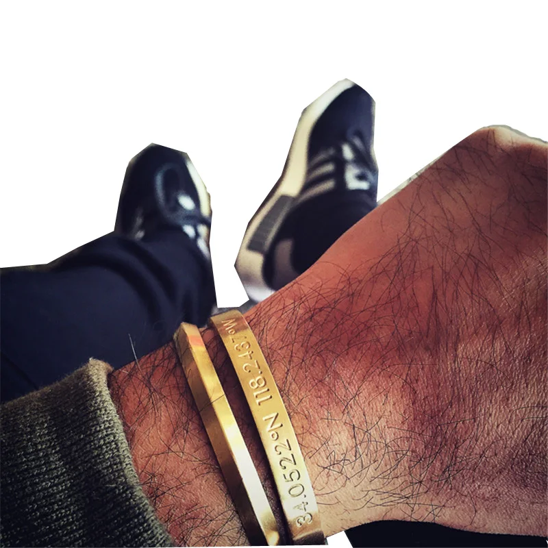 Комплект из кольца и браслета титановой стали | Украшения аксессуары