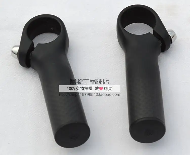 Дорожный горный велосипед MTB углеродное волокно Бар Конец складной руль