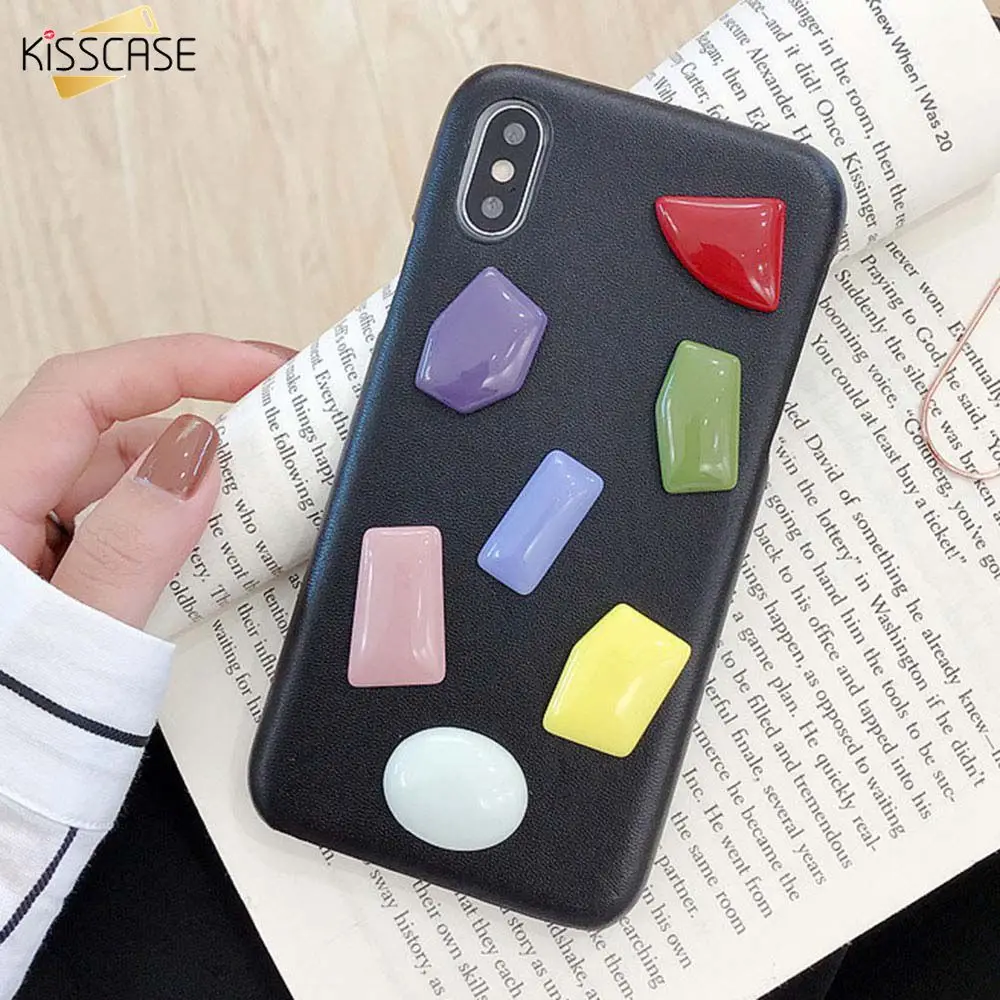 Чехол из искусственной кожи с геометрическим рисунком KISSCASE для Huawei P30 P30PRO Carcasa Nova3