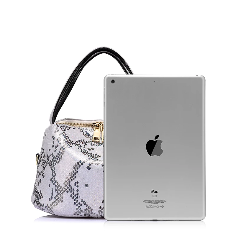 Realer брендовая новинка женщин серпантин Натуральная кожа Сумочка Дамы Сумка