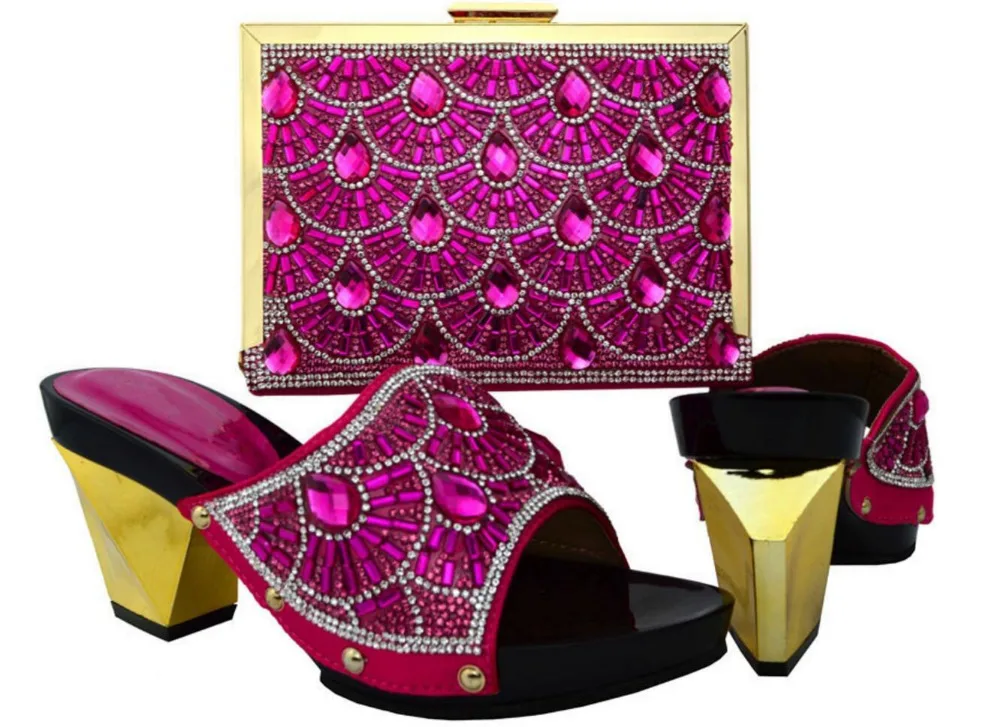 2017 Новая Мода Итальянская Обувь с Сопрягая мешки Для Партии BCH 17 африканские