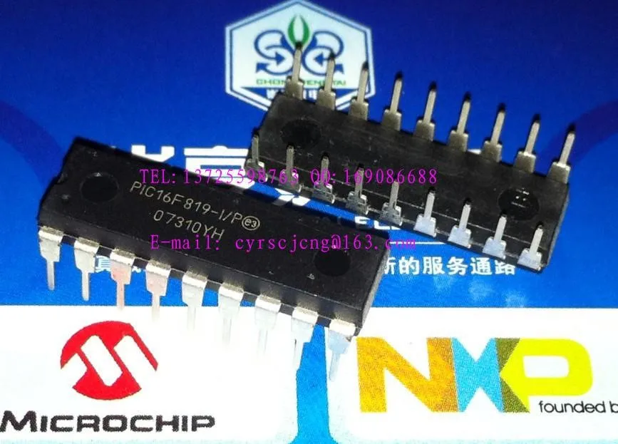 

Module PIC16F819-I/P DIP18 Original authentic and new Free Shipping