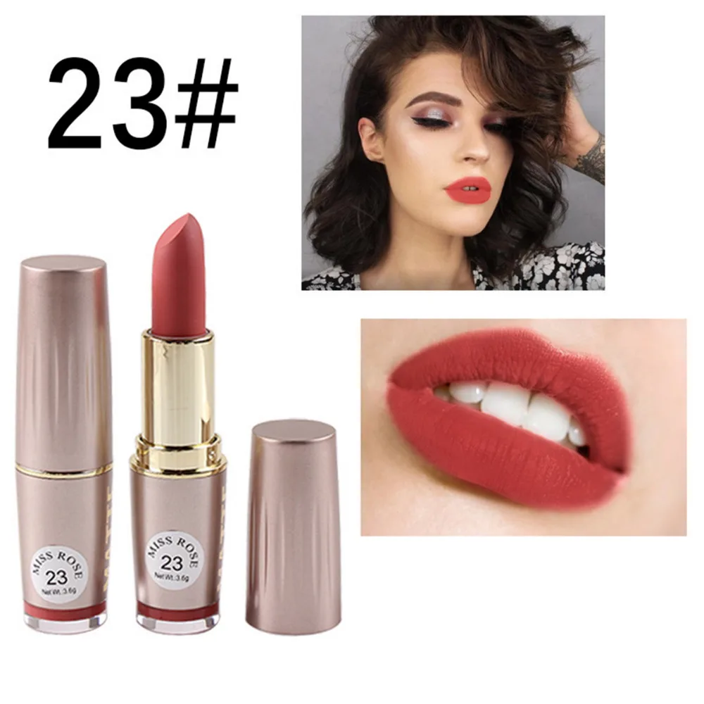 Фирменная Новинка 16 цветов матовая губная помада для женщин водостойкая
