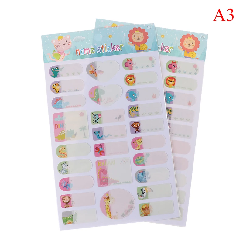 1 Набор стильных 3D наклеек с рисунками из мультфильмов модные детские игрушки