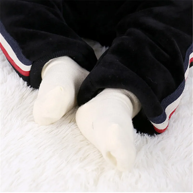 5 парт/Лот Детские однотонные носки тонкие мягкие хлопковые детские для