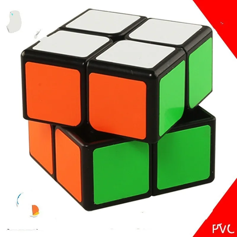 black Shengshou 2*2* 2racing-уровень веселые детские развивающие игрушки улучшенный второй заказ пластиковая фабрика - Цвет: black