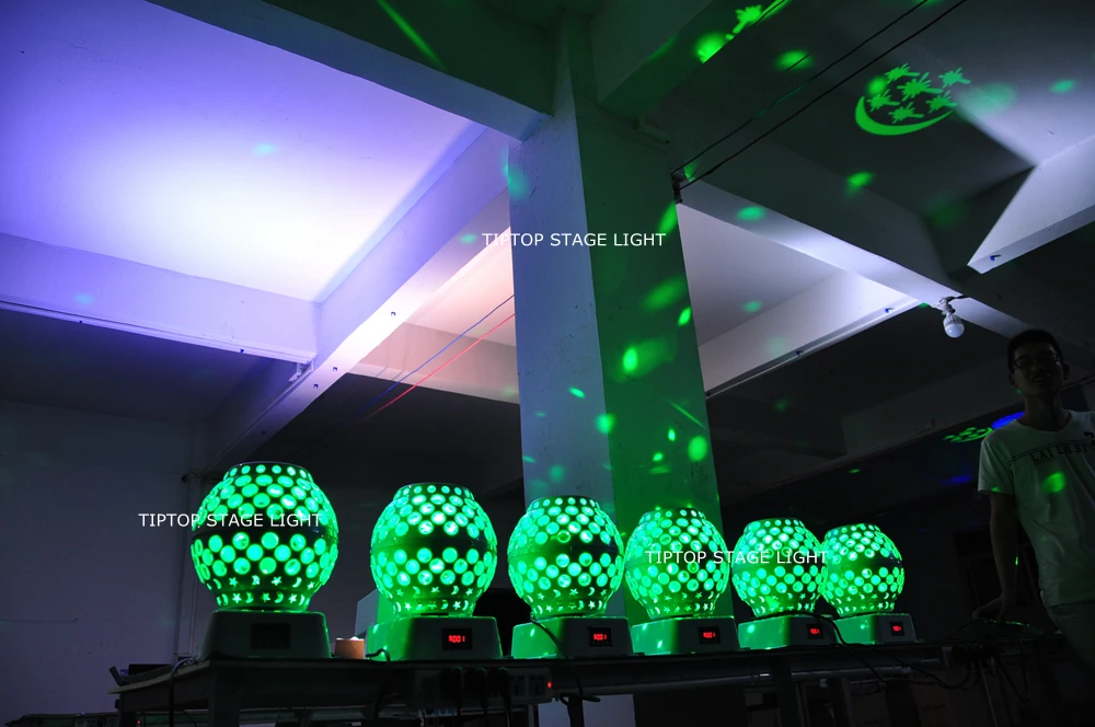 Miglior TIPTOP TP-E13 12x3 W Fase Led Lanterna Luce Festa Di Nozze Fase Vasi Club Decorazione Della Stanza Non Impermeabile RGBW Luna Stella Led