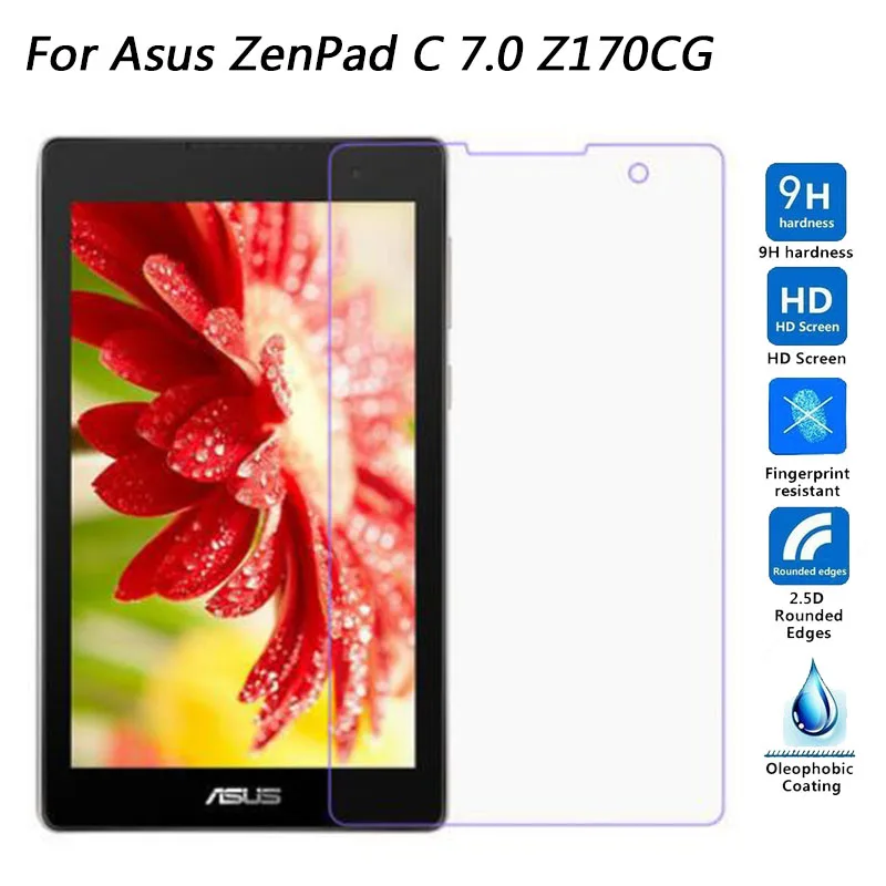 Закаленное стекло 9H Взрывозащищенная защитная пленка для экрана ASUS ZenPad C 7 0 Z170 Z170CG