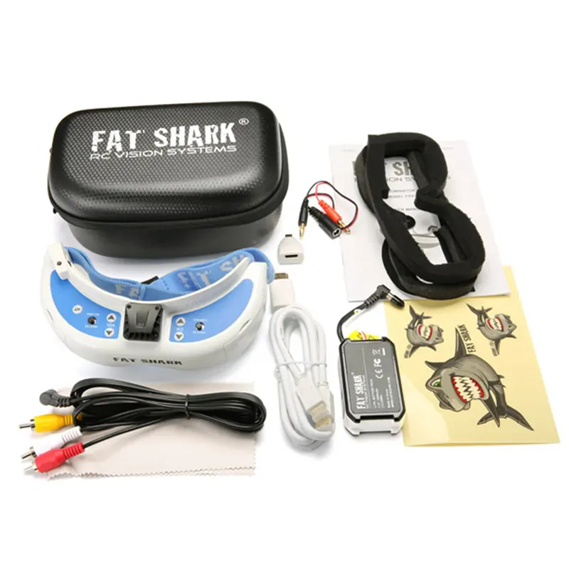 Fatshark Доминатор V3 FPV видео очки WVGA 720p HDMI 800X480