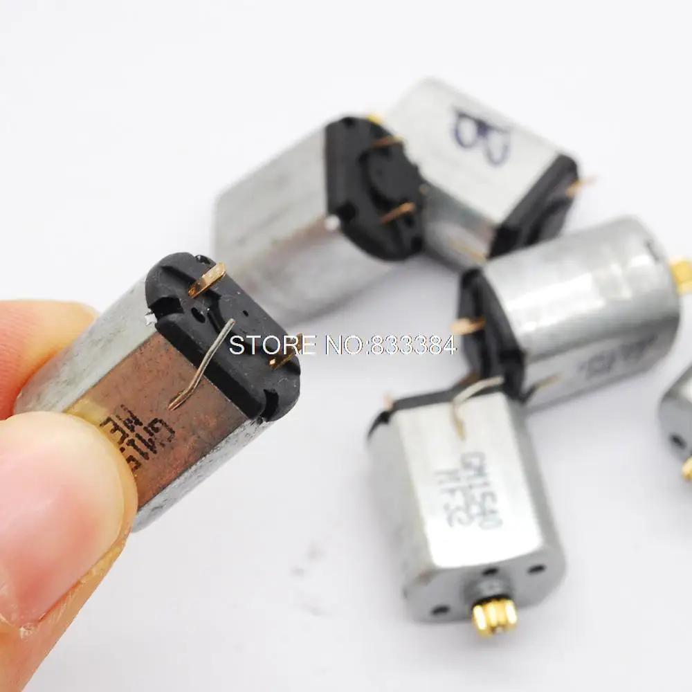 5PCS micro DC motor 4.5V 130mA 16000RPM with copper gear | Обустройство дома