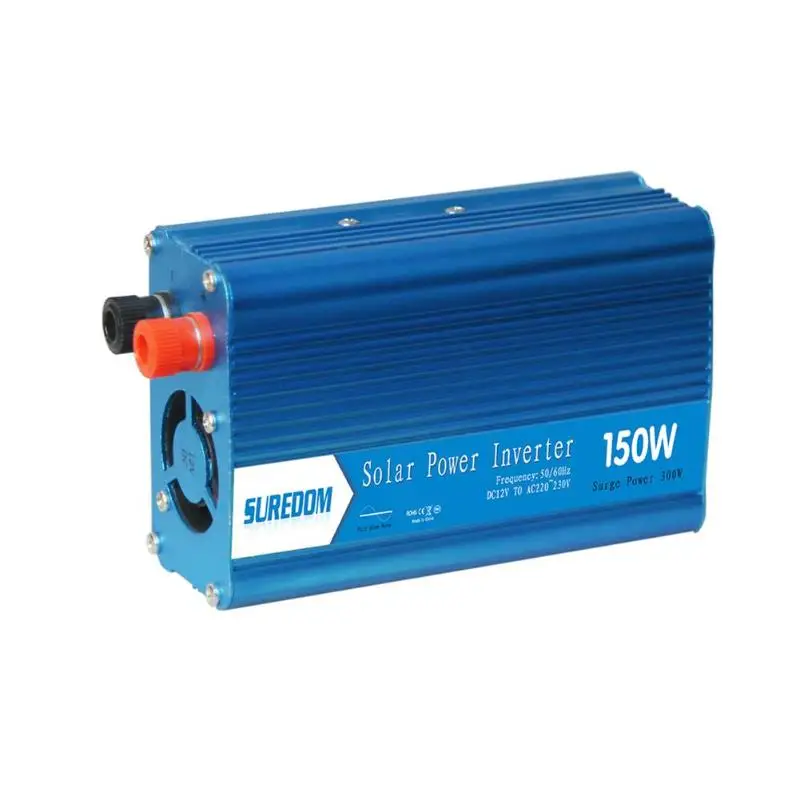 SUREDOD 150 Вт/200 Вт/300 Вт/500 Вт Солнечный автомобильный преобразователь DC12V 24 В в AC220