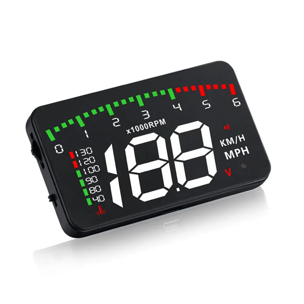 OBD 12 В предупреждающие спидометры HUD Дисплей портативный Усталость вождения