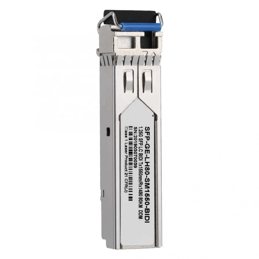 80 км гигабитный одномодовый волоконно-оптический модуль SFP-GE-LH80-SM1550-BIDI | Мобильные