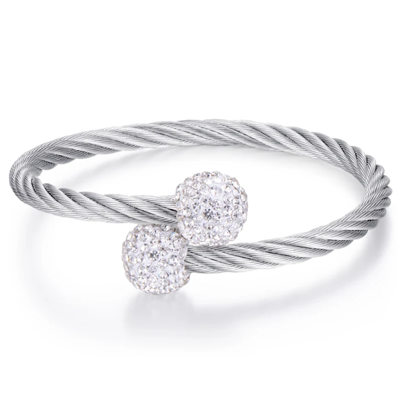 Bijoux femme оптовая продажа из нержавеющей стали нежный женский браслет ювелирные