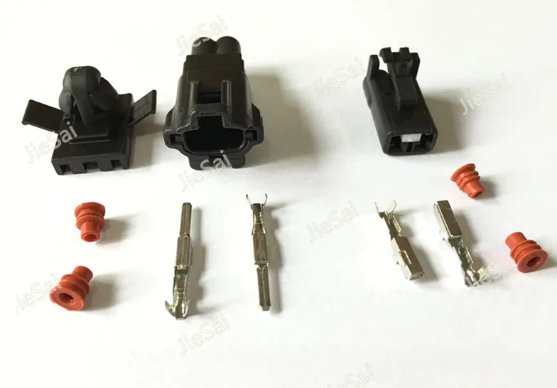 2 штырька гнездо штекер автомобильная Водонепроницаемая электрическая проводка