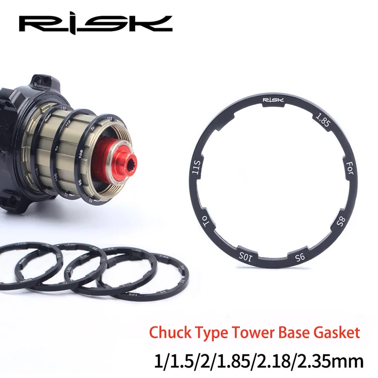 

RISK Bicycle Flywheel Washer Mountain Road Bike Bicycle Gasket Hub Drum Base Cushion Ring 10S11 Speed Splint Bike Repair Parts