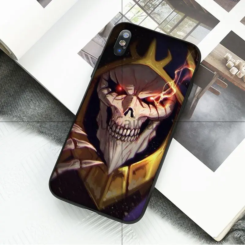 Ruicaica персонаж аниме Overlord DIY Окрашенные аксессуары для телефонов Чехол Apple iPhone 8 7 6