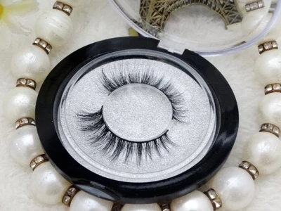 Новинка объемные натуральные норковые ресницы ручной работы Мягкие Накладные 1