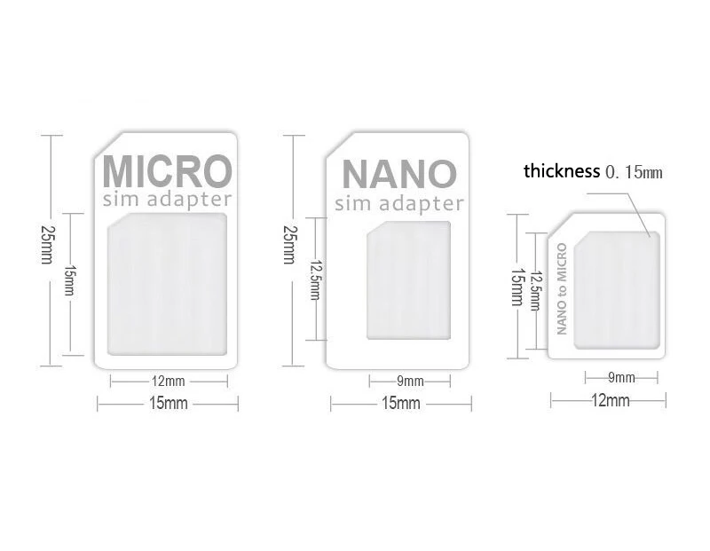 500pcs Nano SIM Card Adapter 4 in 1 micro sim adapter with Eject Pin Key for iPhone 4/4s/5/5S/Samsung/Huawei/xiaomi holder | Мобильные