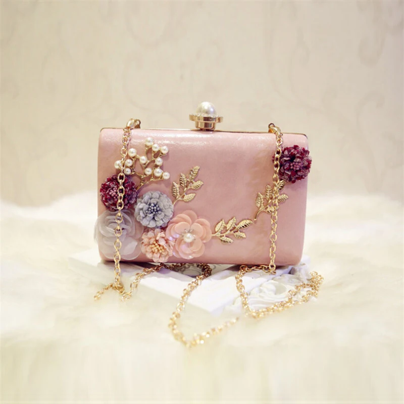 2021 высокого качества ручной работы с цветочным узором Вечерний Клатч Роскошный