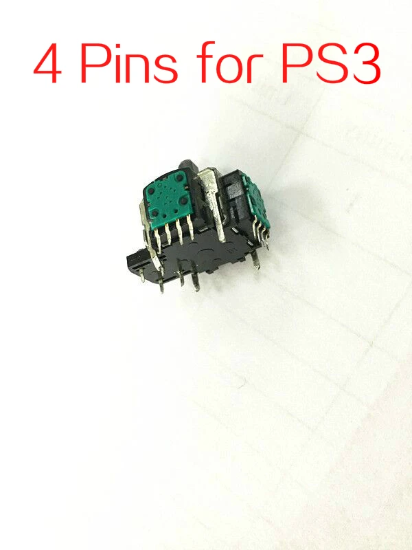 2PCS 4 pins 3D Controller Joystick Axis Sensor Module Replacement Analog For PS3 Playstation Pins Repair parts | Электроника