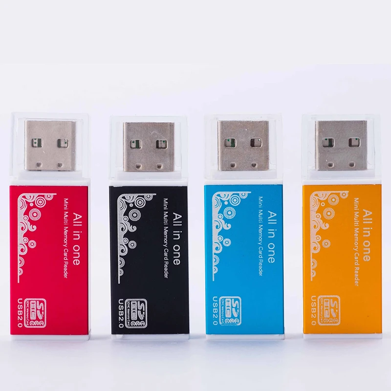 4 в 1 кардридер для Micro SD/TF карт | Мобильные телефоны и аксессуары