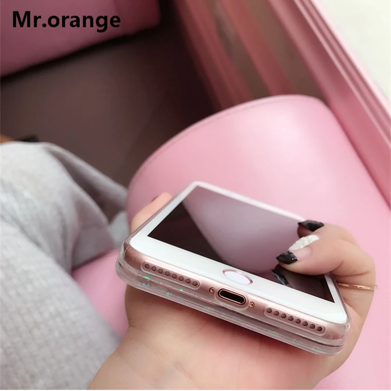 Модный милый чехол с сияющими блестками в виде Эйфелевой башни Парижа для iphone 7 8