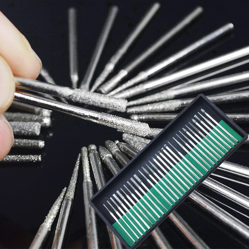 

30Pcs/Set Nail Drills Bits Kit Professional Electric Manicure Pedicure Machine Pen Set Accessories Nail Art Machine Tools