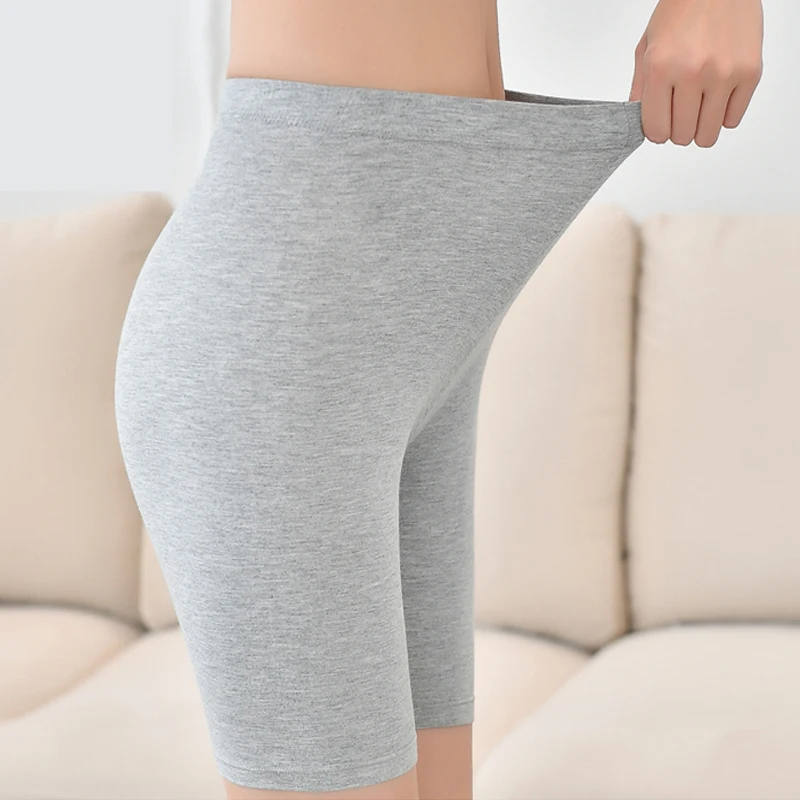 Однотонные короткие леггинсы S 7XL хлопковые джеггинсы женские новые feminino