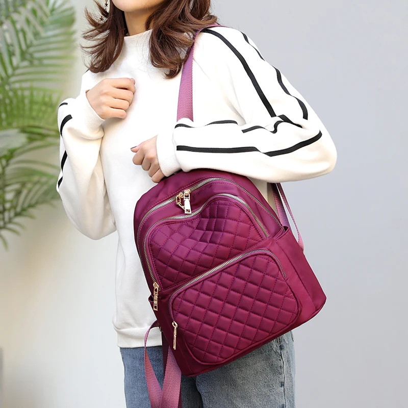 Модный женский тканевый рюкзак Mochila Feminina Mujer, многофункциональный рюкзак для путешествий и покупок