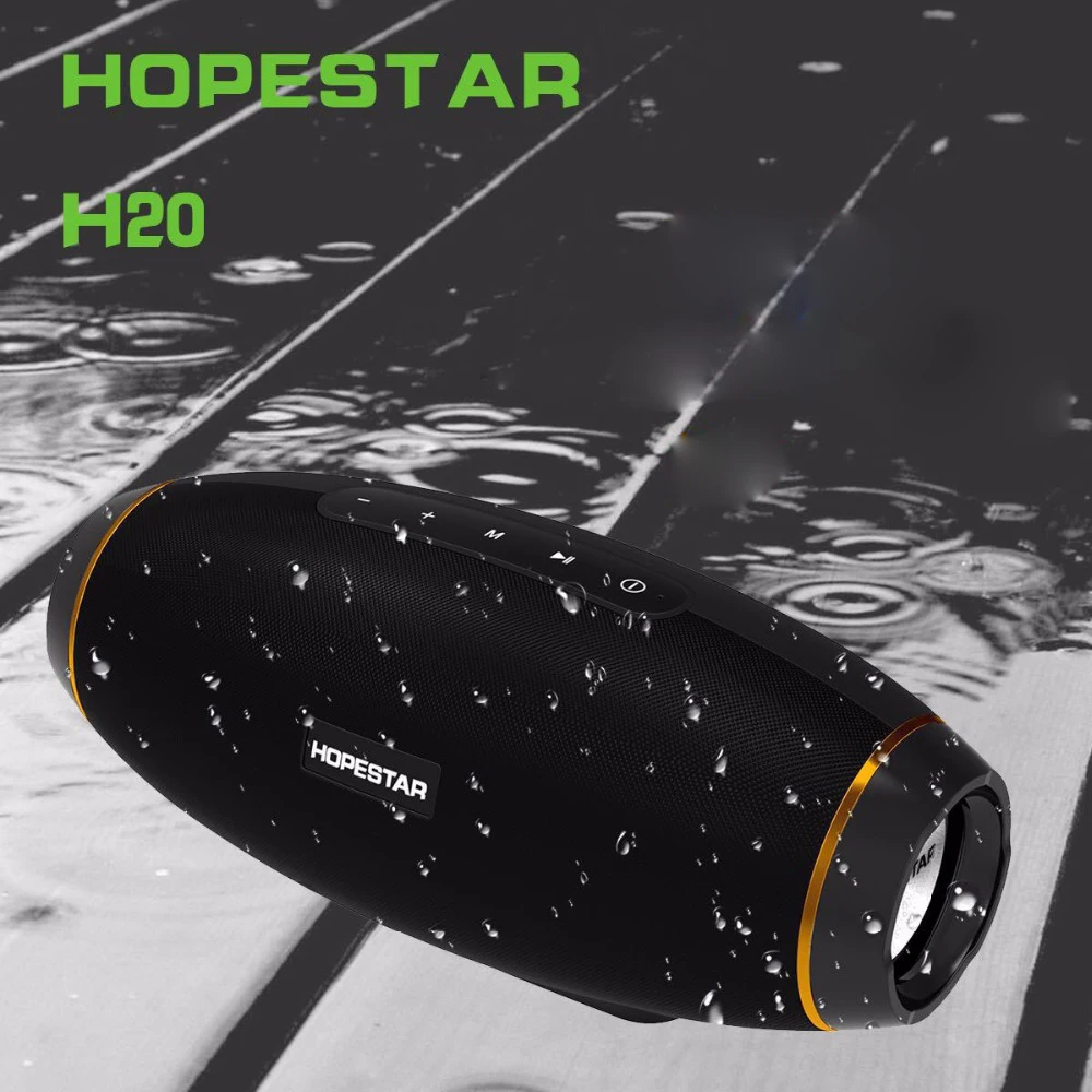 HOPESTAR H20 bluetooth колонка водонепроницаемая Колонка 30 Вт сабвуфер беспроводная