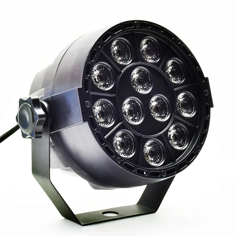 Без Каблука 12 LED PAR свет этапа RGB 1 Вт дискотека огни лазерный dmx Luz DJ эффект