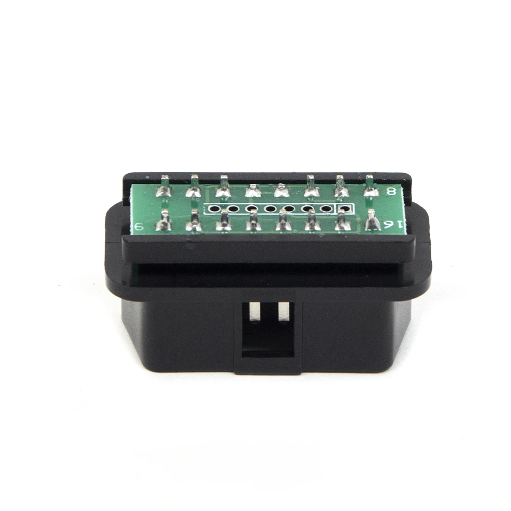 16 контактный OBD II 2 средняя печатная плата штепсельная вилка DIY оболочка адаптер