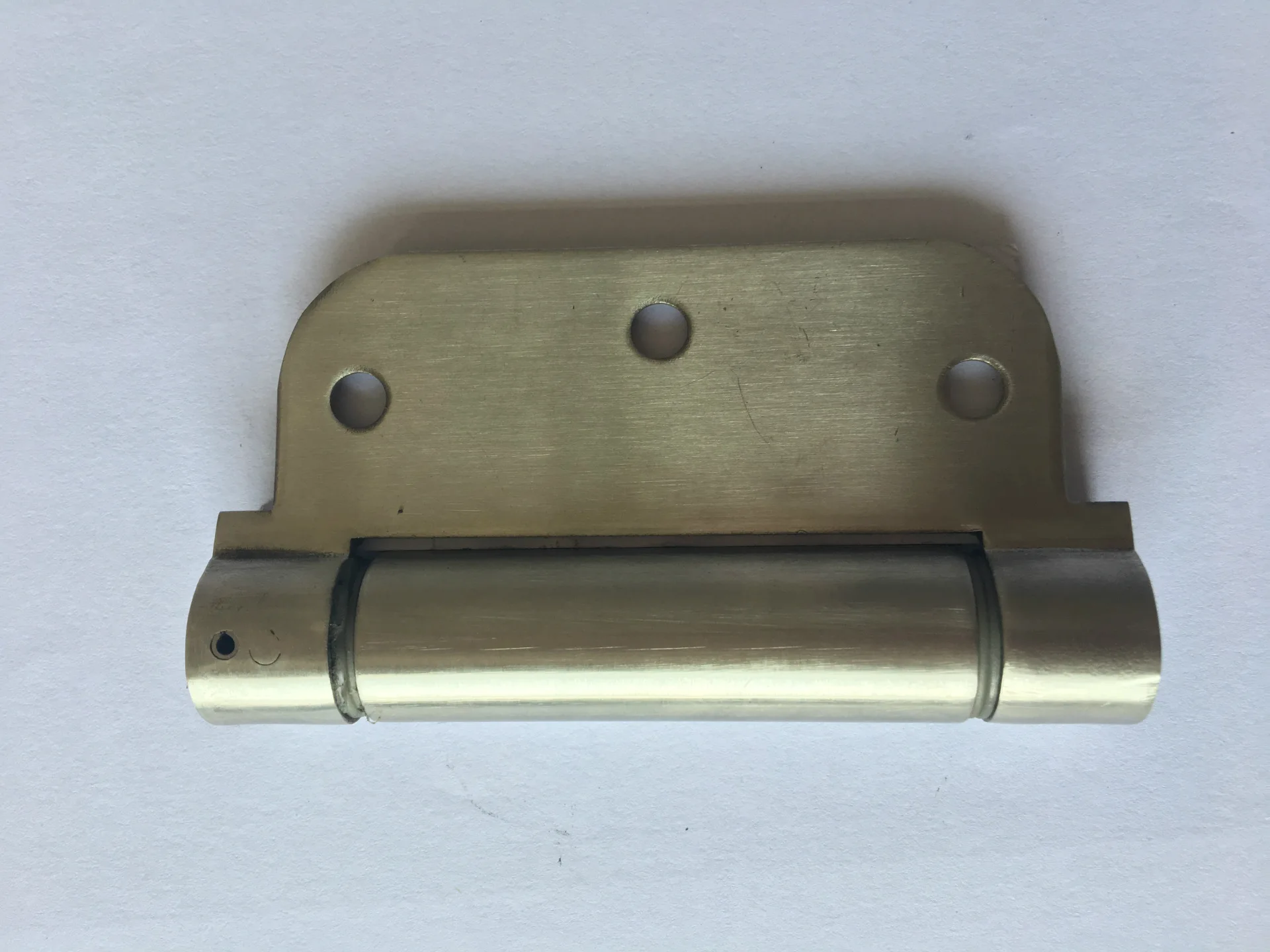 1pcs Spring Hinge Automatic Closing Torsion Silent Round Corner Flat Door Furniture hinges SUS 304 stainless steel | Обустройство