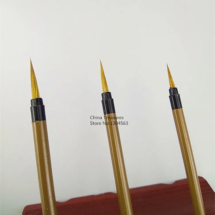 Tanie 6 Sztuk/partia = 3 Rozmiary * 2 Sztuk, Chiński Malowanie Linii Pędzla Gou Xian Gongbi Mao Bi Cena 6 Sztuk/partia = 3 Rozmiary * 2 Sztuk, Chiński Malowanie Linii Pędzla Gou Xian Gongbi Mao Bi