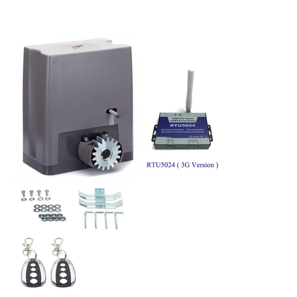 Kit 8 800 кг электрические автоматические раздвижные ворота, открывалка для двигателя, водительское устройство, более близкие комплекты системы с беспроводной GSM ворот, открывалка для двери - Цвет: Kit 8