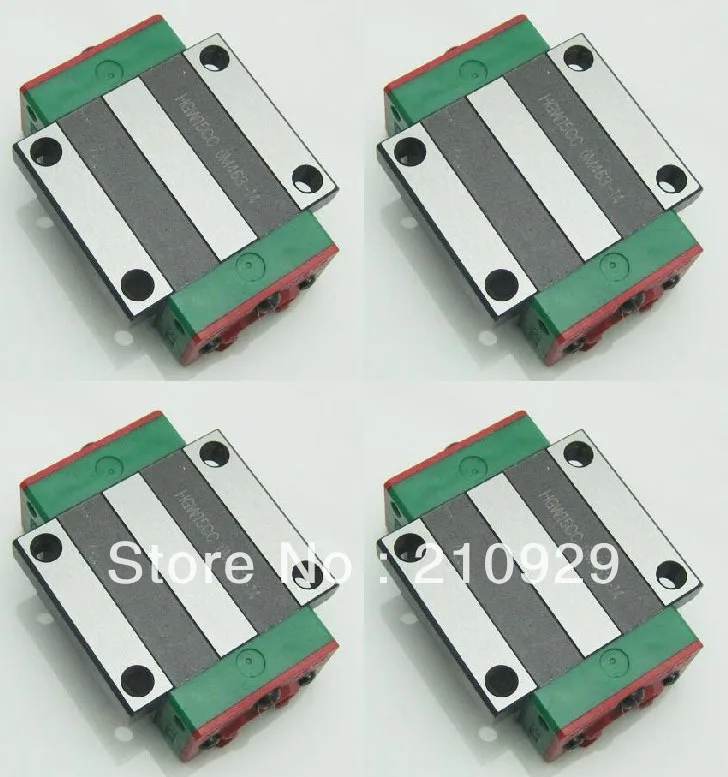 100% Новый оригинальный HIWIN линейный направляющий блок 4 HGW65CC|linear guide rail blocks|hiwin