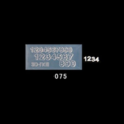 075 134 узоров 3D акриловые формы для украшения ногтей силиконовые формы для дизайна ногтей шаблоны шаблон формы декор для ногтей, салон DIY дизайн - Цвет: 075