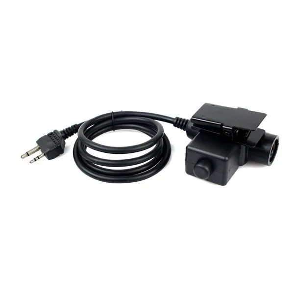Element U94 Airsoft Headset PTT for Midland 2 Pin Radio free shipping | Спорт и развлечения
