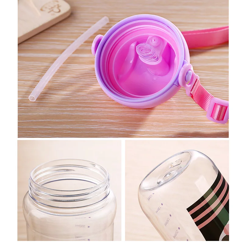 Disney Tritian BPA бесплатно 620 мл прямой напиток бутылка для воды Enfant Микки Пластик Drinkware
