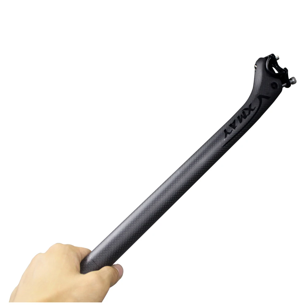 Бесплатная доставка смещение 25 мм Подседельный штырь из углеродного волокна